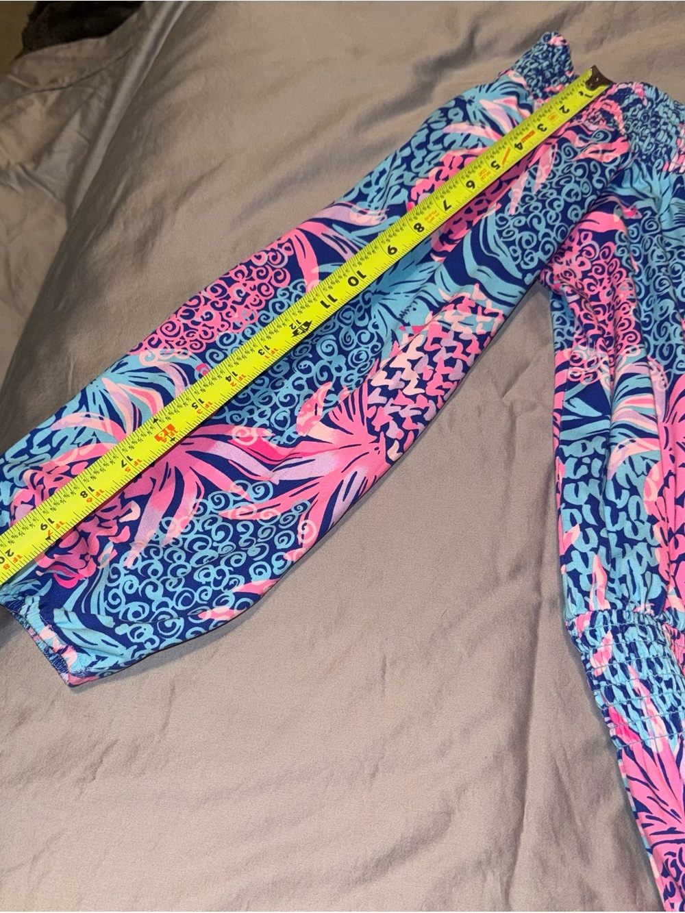 Lilly Pulitzer “Tropic Low Down” Skort/Romper/Dress Off-Shoulder - Picture 6 of 8